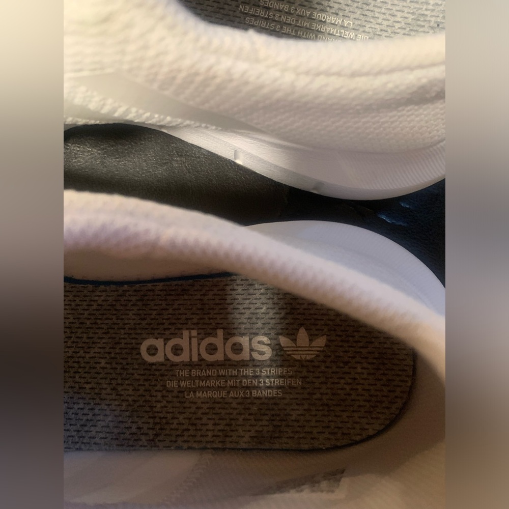 Adidas Men's Sneakers Bundle, US 10.5, White (Excellent) & Gray (Minor Scuffs) - Picture 8 of 13